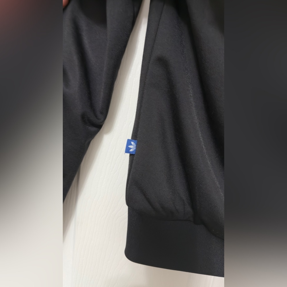 Adidas Black Jacket with White Accents - Picture 6 of 7